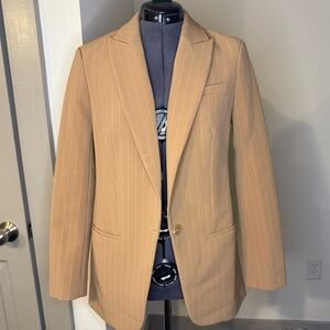 Express Pinstripe Boyfriend Blazer Size XS